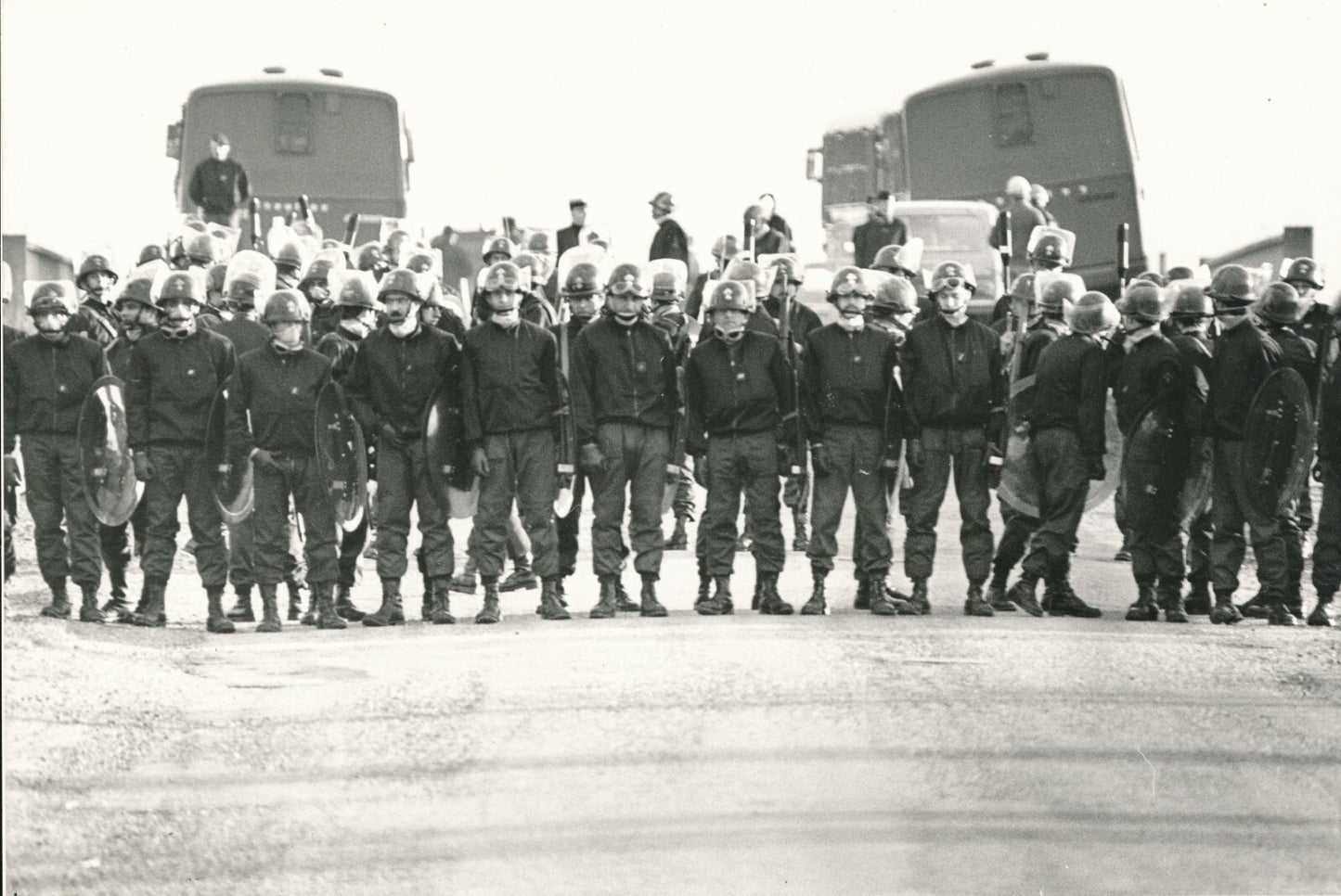 Golfech incidents site centrale nucléaire photo photographie vintage argentique