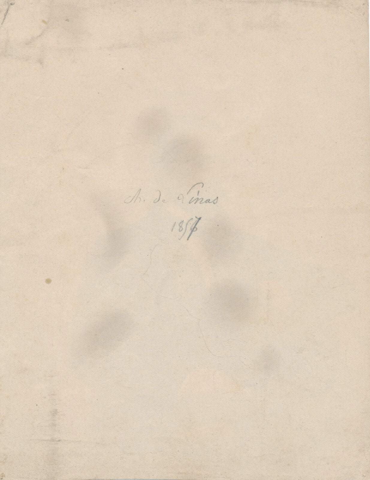 Charles de LINAS (1812-1887) archéologue photo photographie papier salé