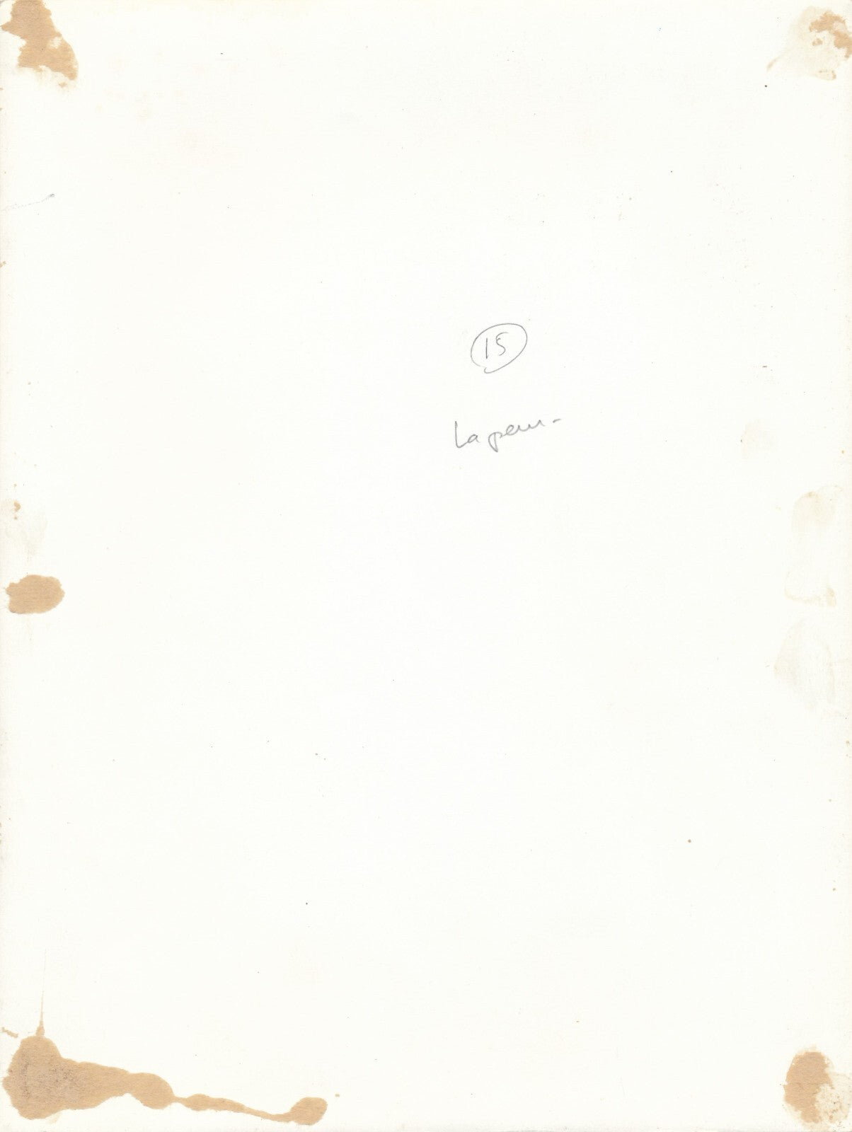 Étude caractère femme peur photo photographie époque v. 1960