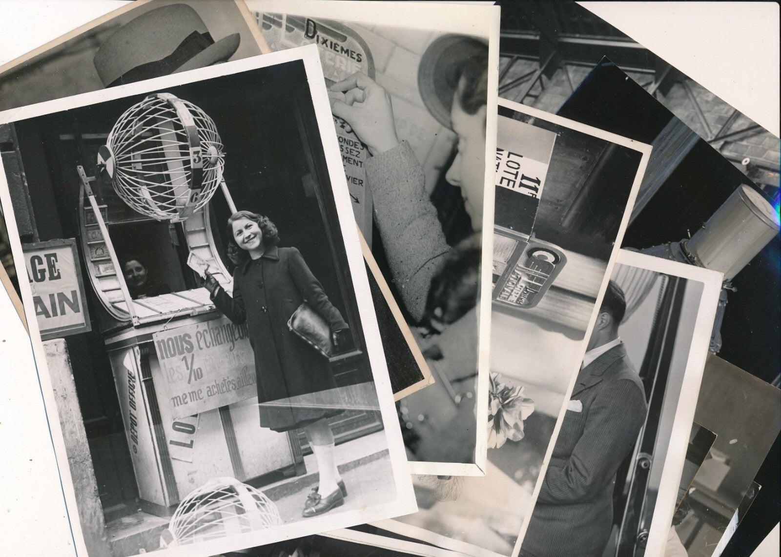 Loterie nationale 11 photo photographie v. 1930-40 belle documentation
