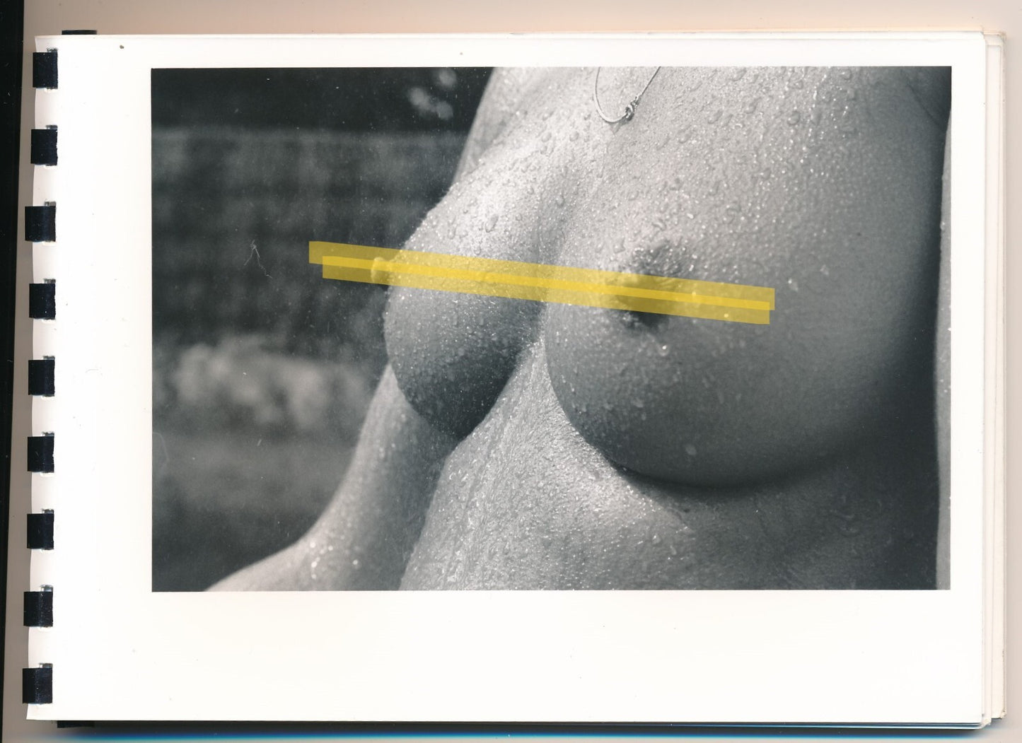 Carnet relié spirale 15 photographie photo étude nu femme sexy