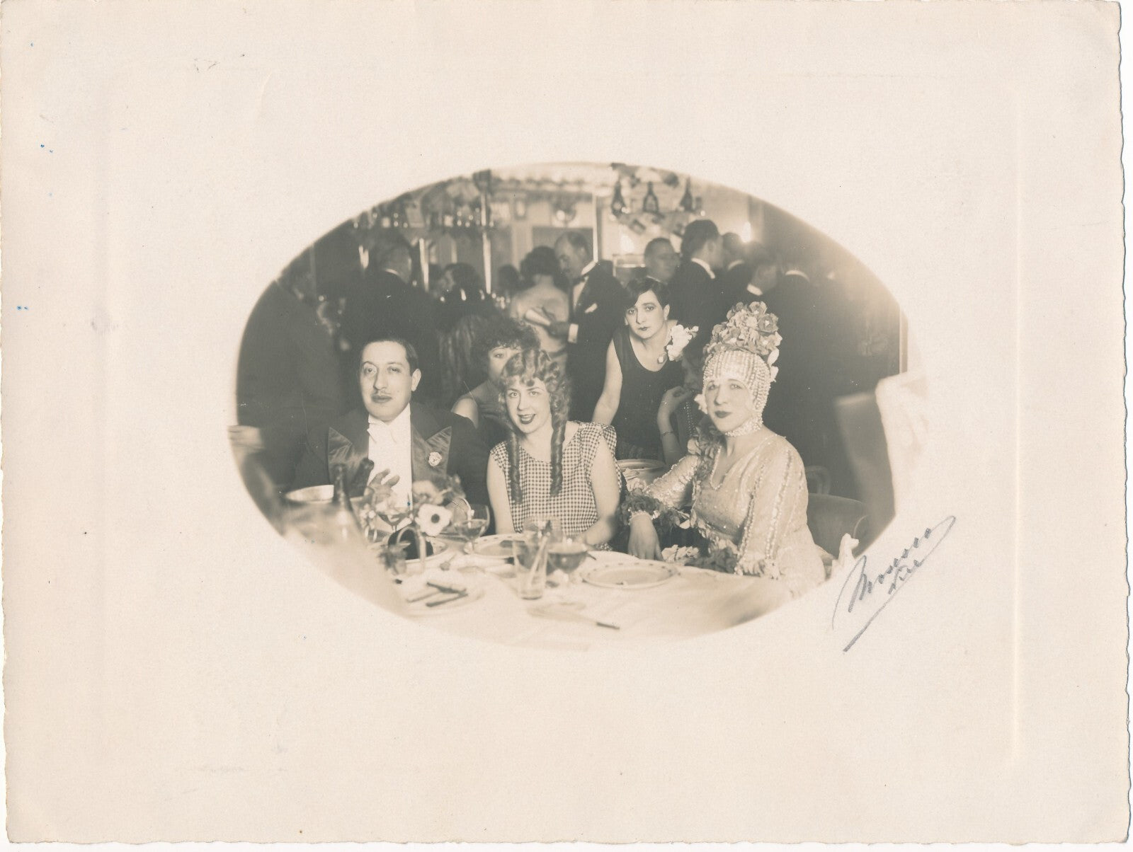 Jacqueline FORD actrice 2 photographies photo signée Nice époque Monesco