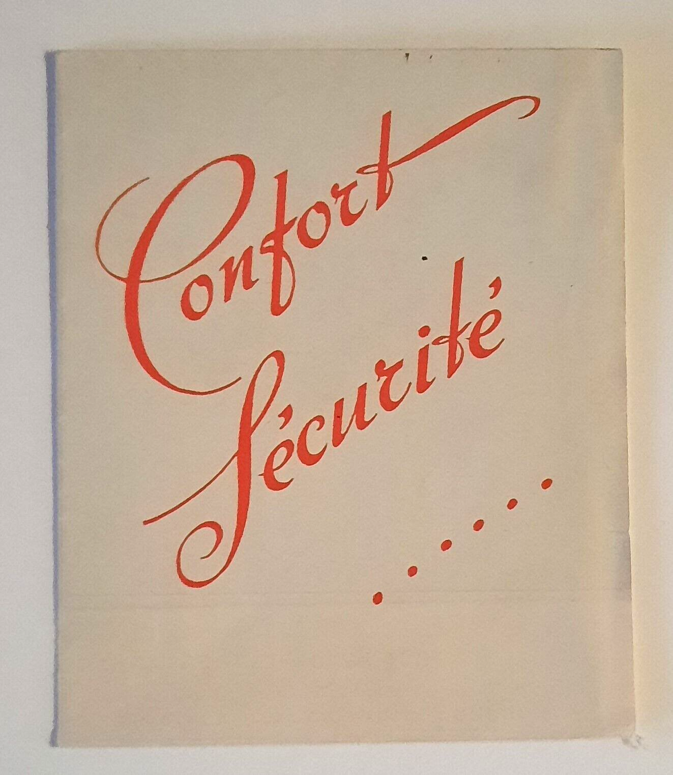 Montage photographique imprimé chauffage gaz publicité v. 1950