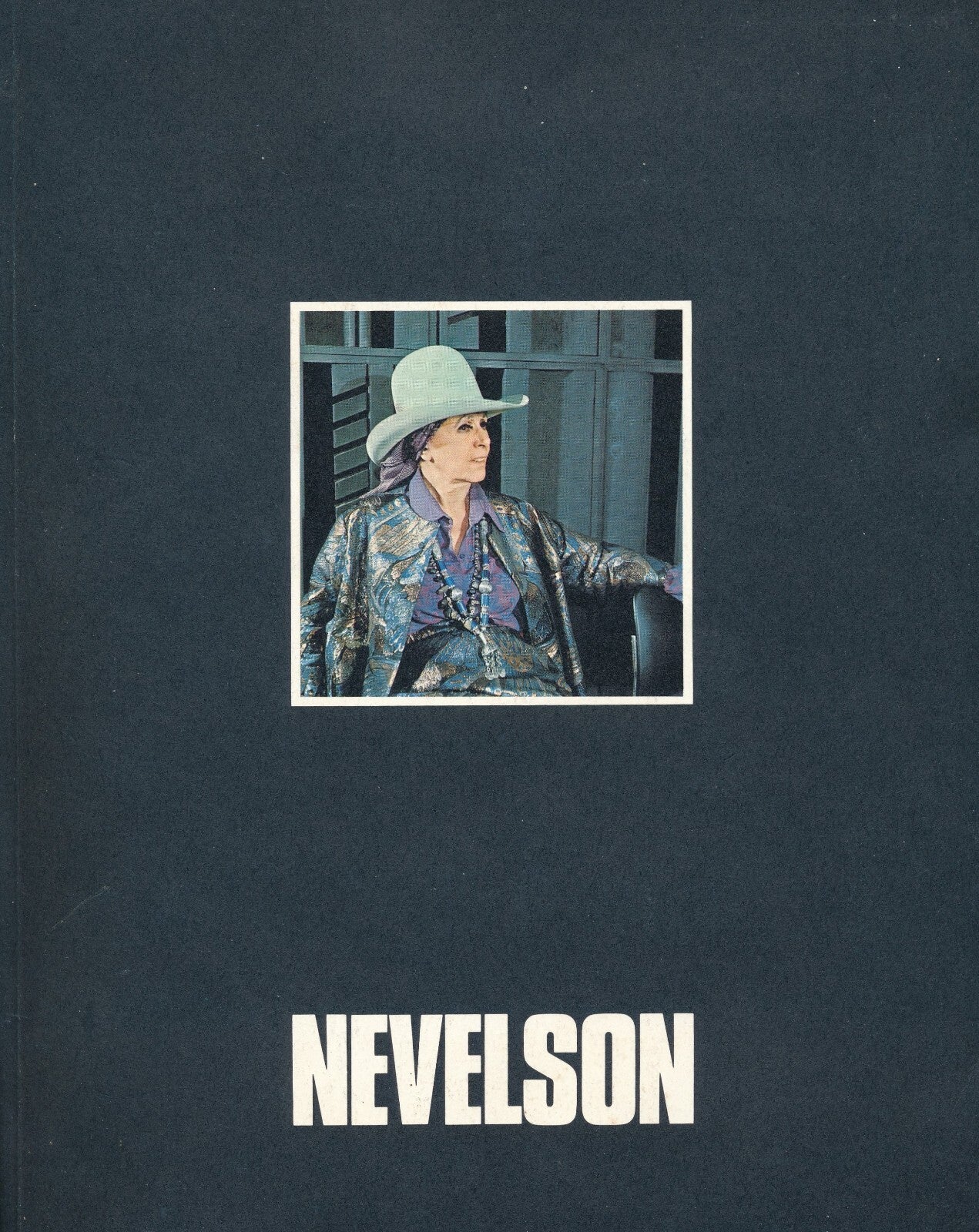Louise NEVELSON catalogue exposition CNAC et photo, invitation, flyer 1974