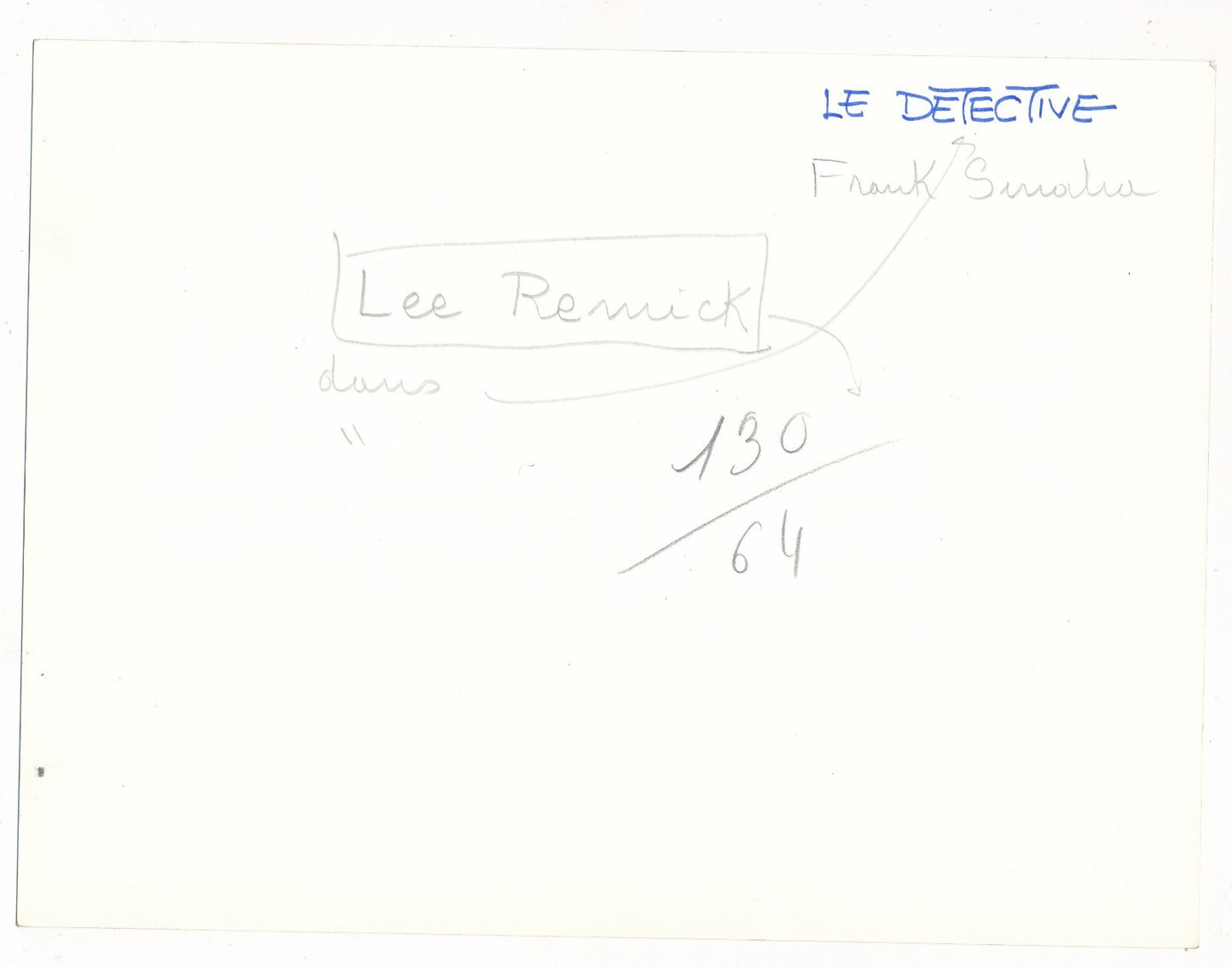 Le Détective 1968 Frank SINATRA Lee REMICK film cinéma sexy photographie époque