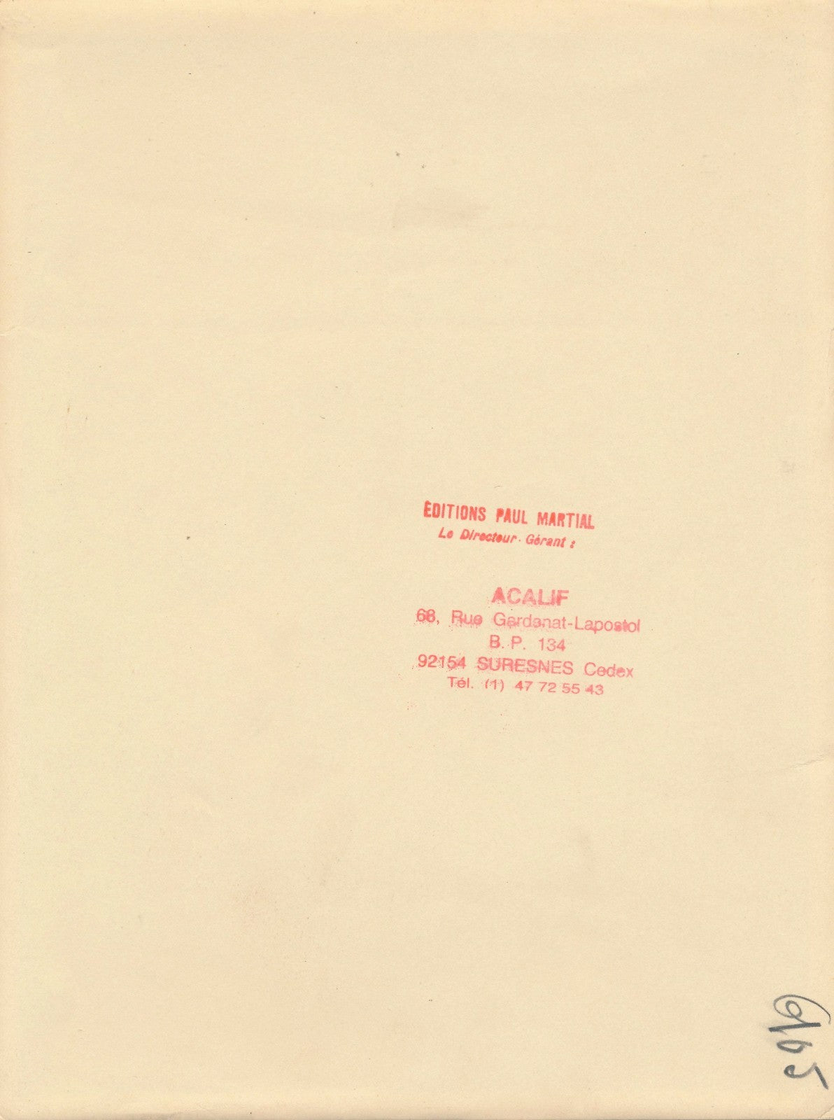 Paul Martial Mode accessoire photographie argentique d'époque miroir tampon