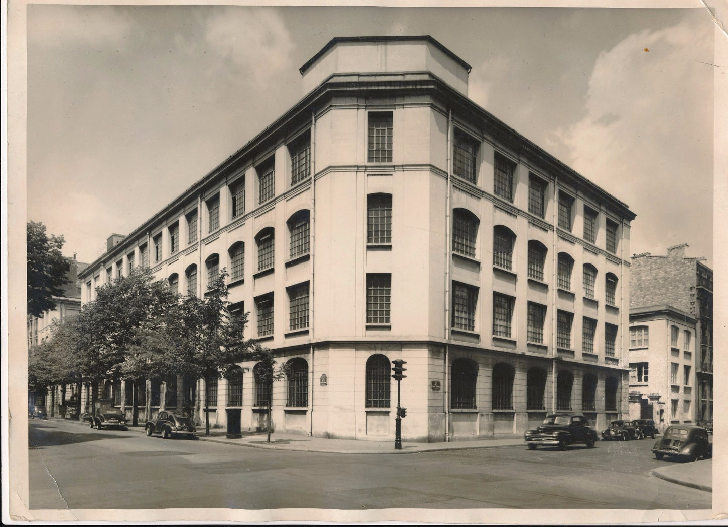 Etablissements Schneider Paris François Kollar photo argentique d'époque