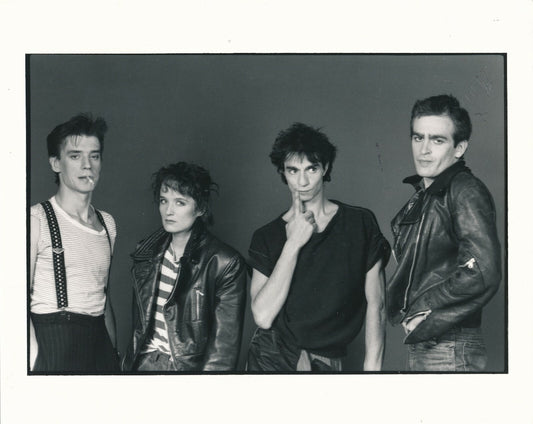 groupe rock Téléphone Aubert Bertignac... photo photographie 1984 L. Goldsmith