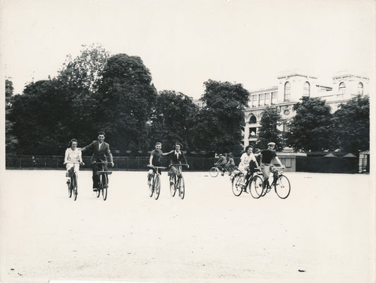 cyclistes cycle v.  1940 photo photographie cycle argentique époque