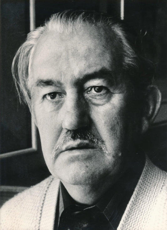 George Campbell (1917-1979), peintre irlandais photographie argentique époque
