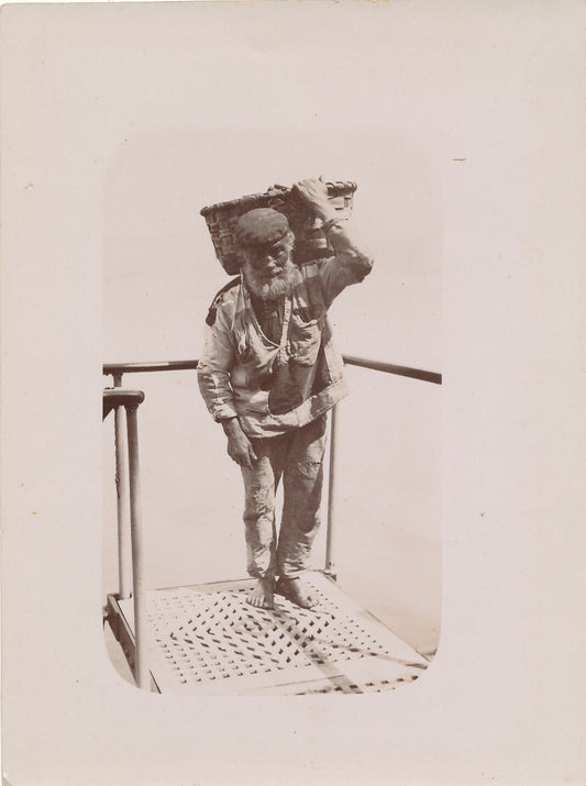 Le pêcheur tirage sur papier citrate photo photographie 