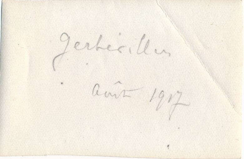 Gerbéviller Meurthe Moselle 1917 guerre militaria 3 photos photographie époque