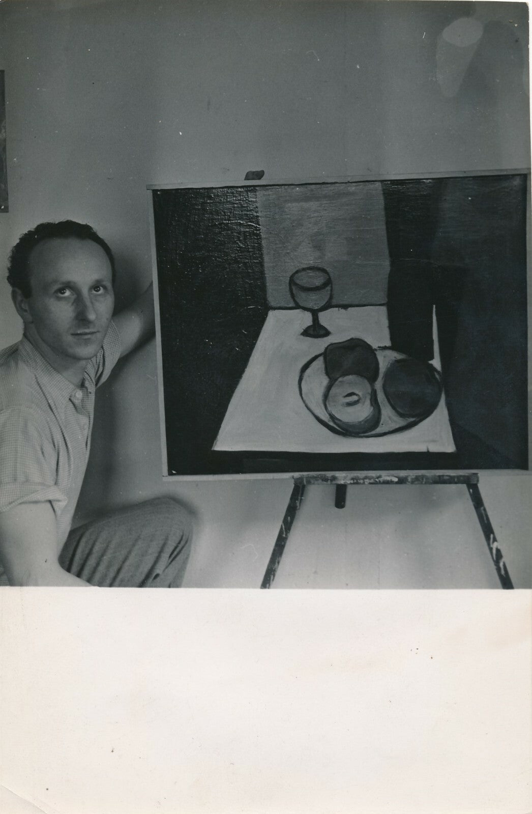 Jacques MAUHIN suite de 6 photographie par Michel SIMA peinture photo