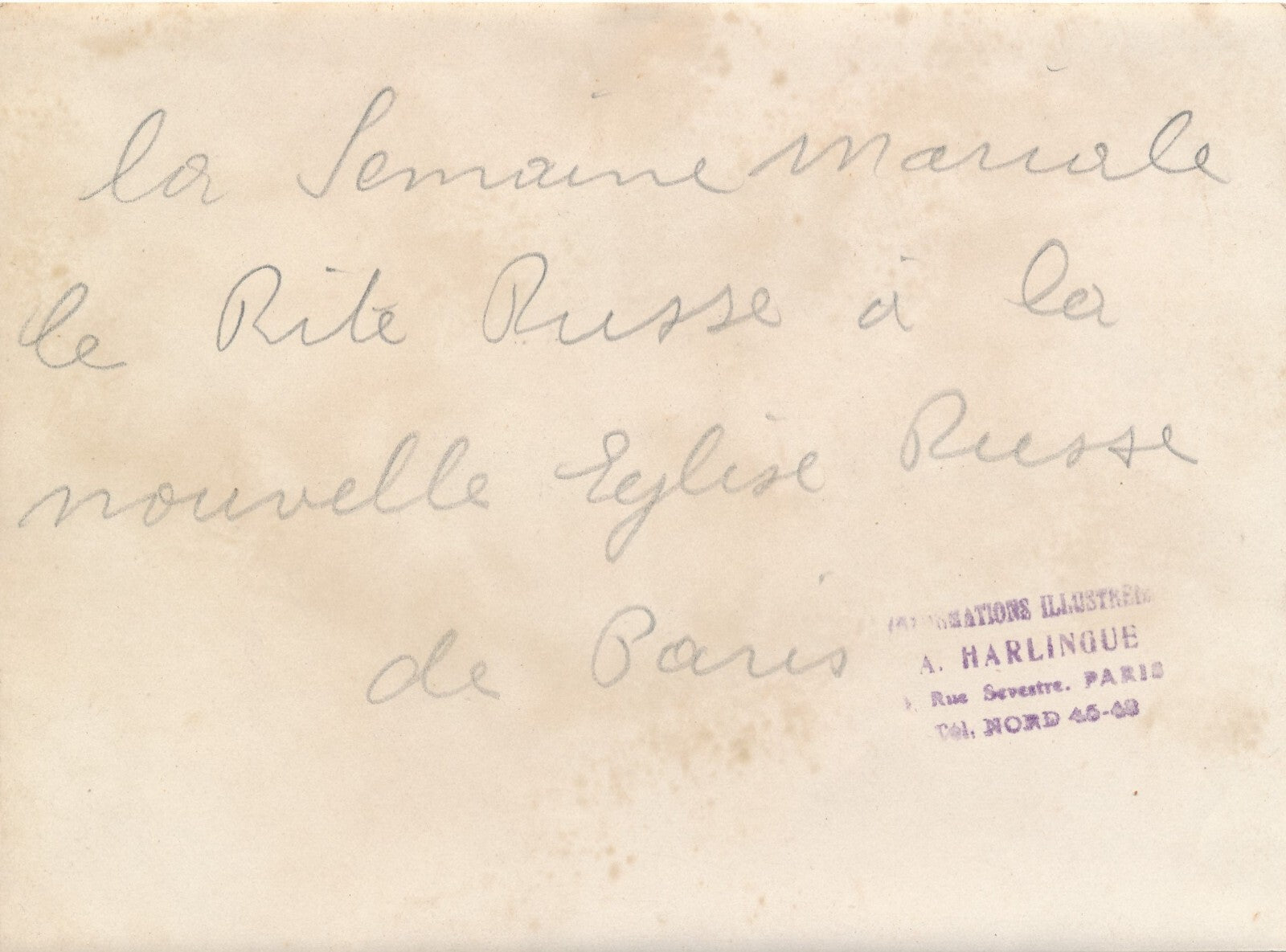 Eglise russe à Paris 1931 Mgr. Benjamin Fedchenkow photo photographie époque