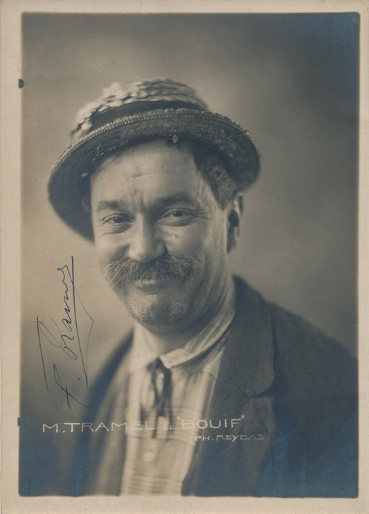Photographie Félicien TRAMEL (1880-1948) épreuve signée argentique époque