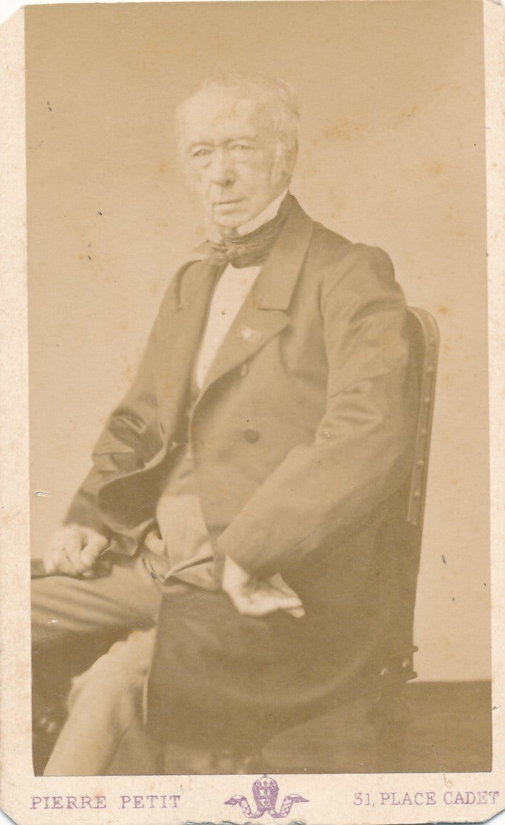 Jean-Pons-Guillaume VIENNET cdv albumine poète académie française photo