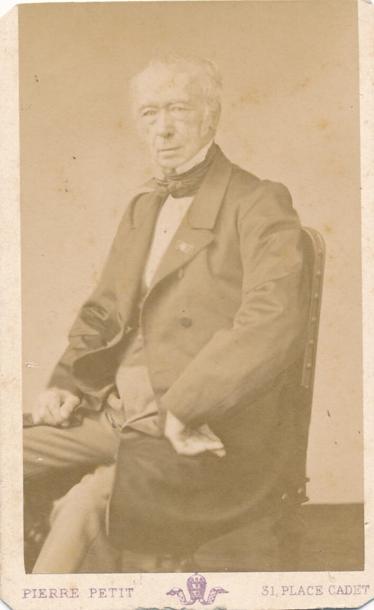 Jean-Pons-Guillaume VIENNET cdv albumine poète académie française photo