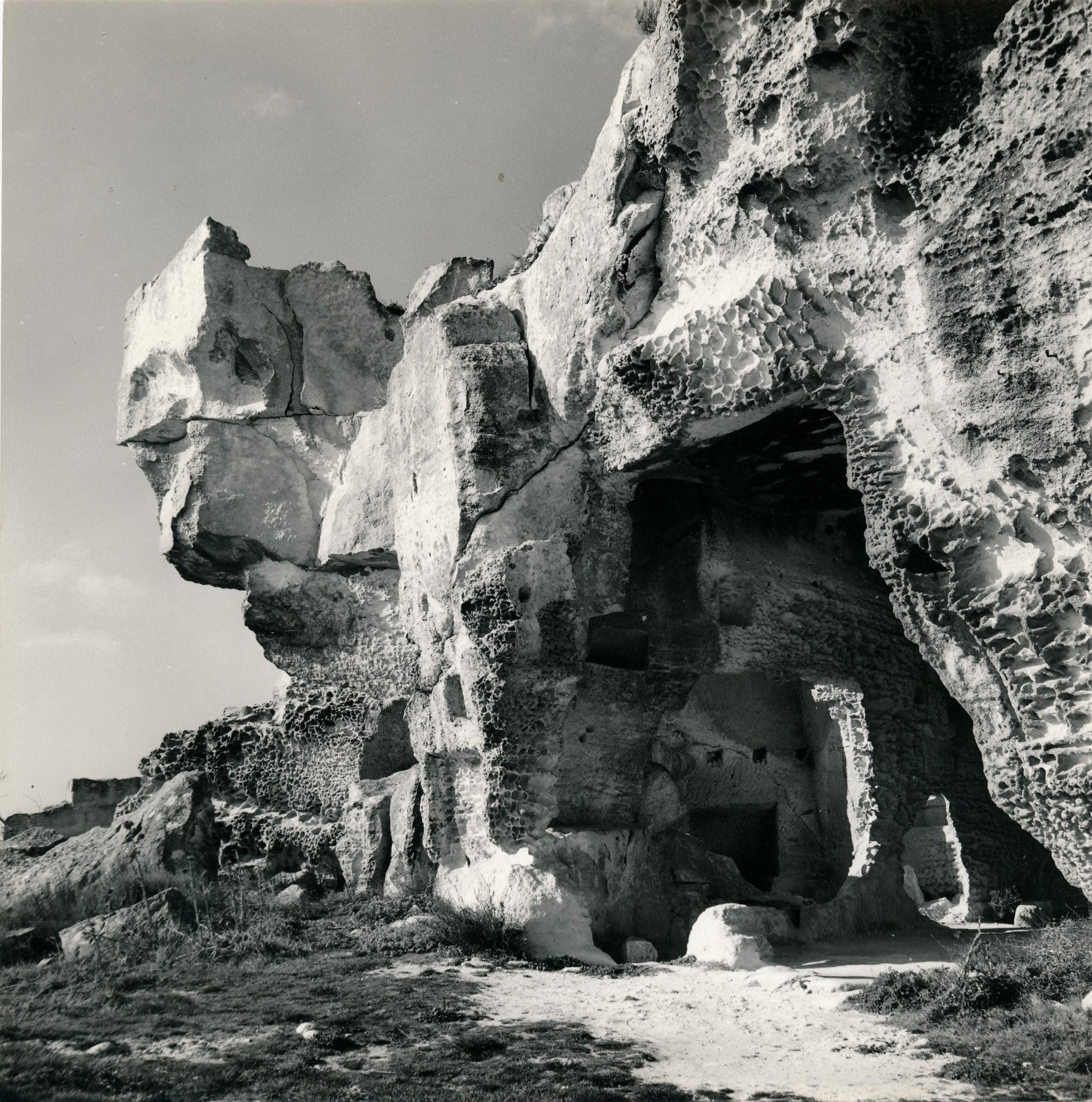 Jean Dieuzaide (1921-2003) paysage sud argentique époque signé au dos Yan photo
