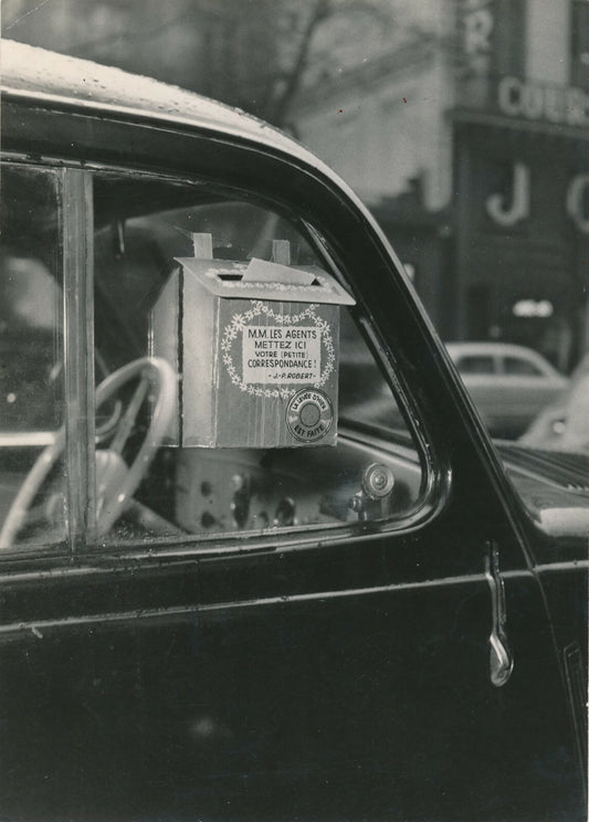 humour amende contraventions Paris v. 1950 idée boîte photo photographie
