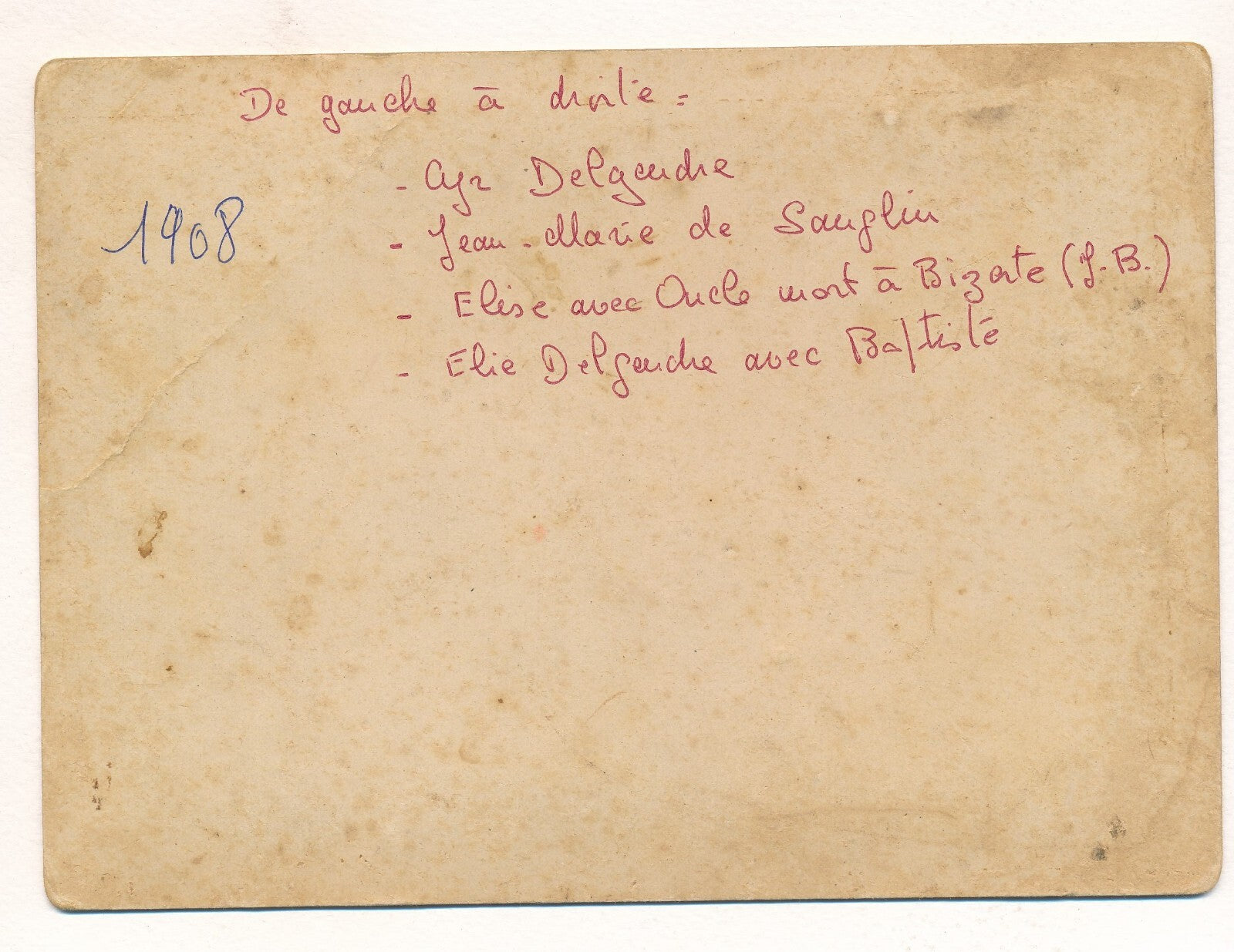 Jeunes hommes, enfants et bicyclettes cycle papier citrate 1908 photographie