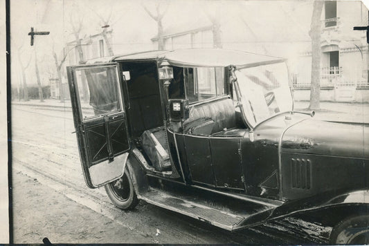 Faits divers Affaire Cadorin Caen 1928 Brossard d’Alban photo photographie sang