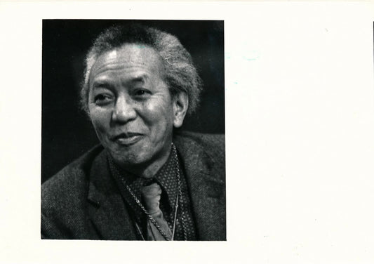 Photographie Wifredo Lam peintre tirage argentique époque Marion Kalter v. 1970