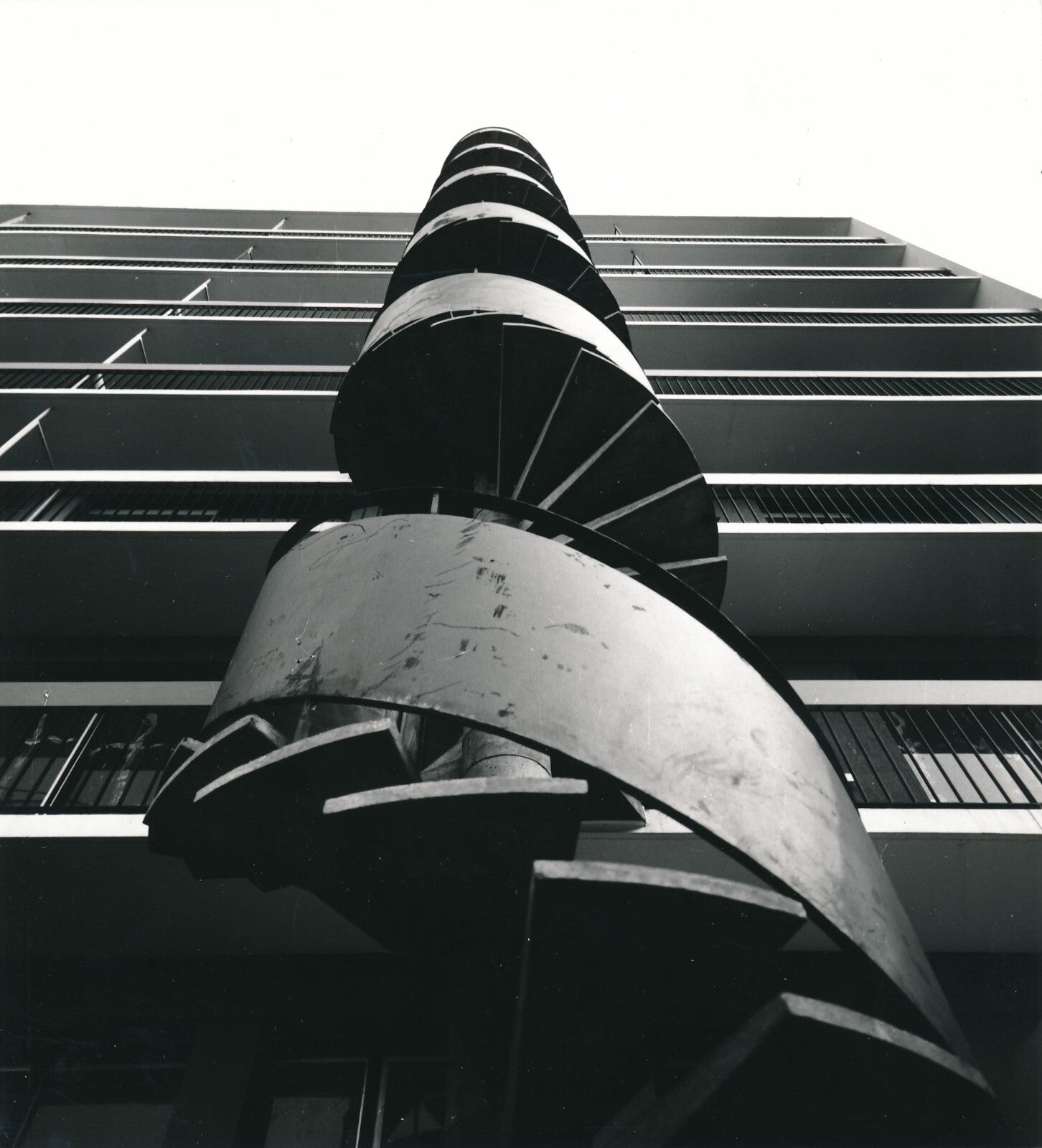 Escalier architecture photo photographie design v. 1970