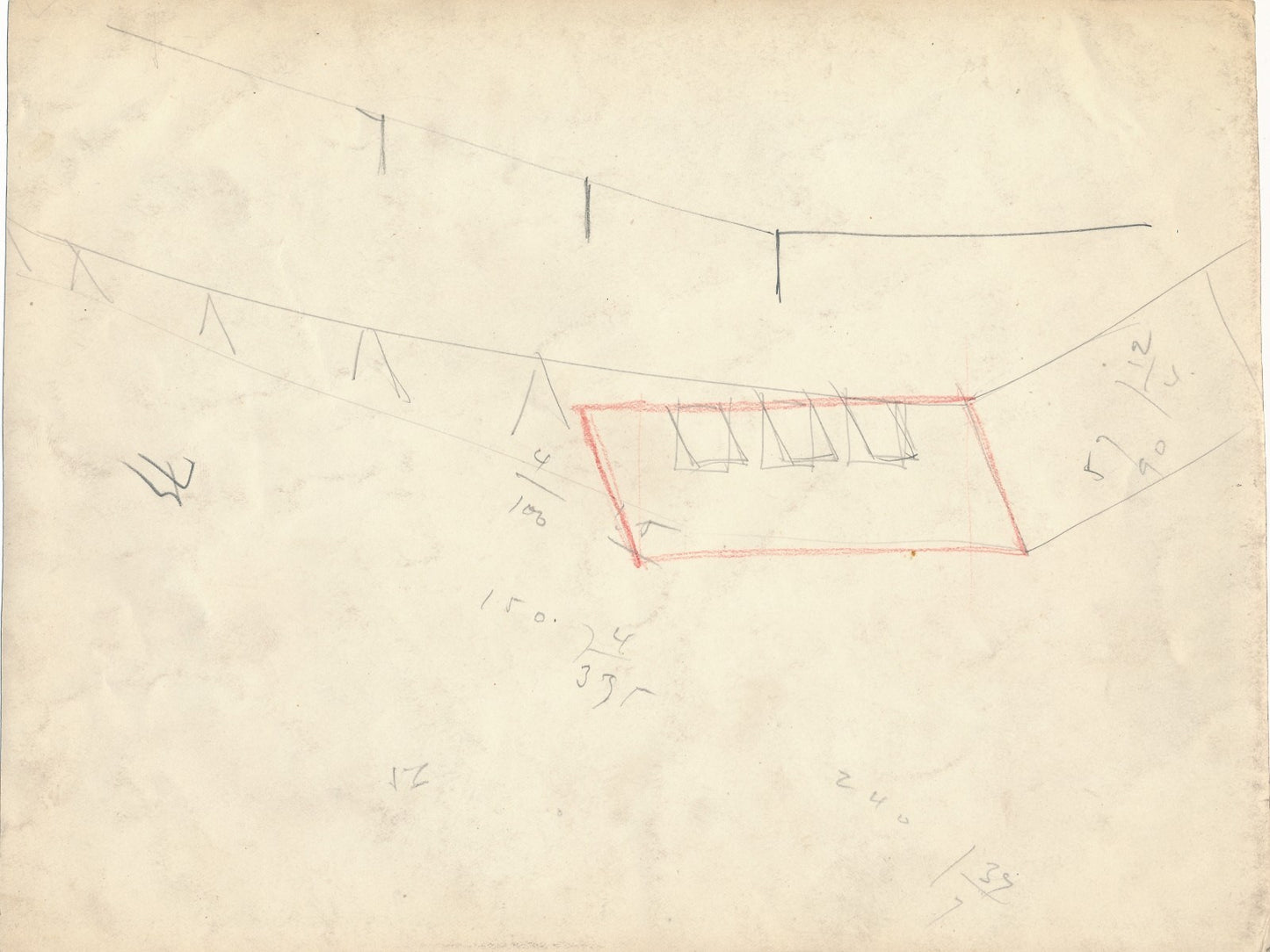 photo Cour intérieure verrière F. Harand architecture tirage argentique époque 