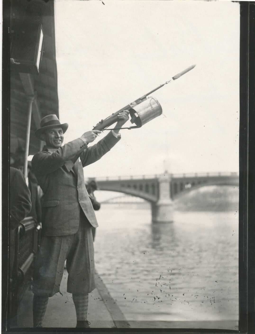 Erling Schjold Norvège lance amarre photo photographie marine 1930 Paris