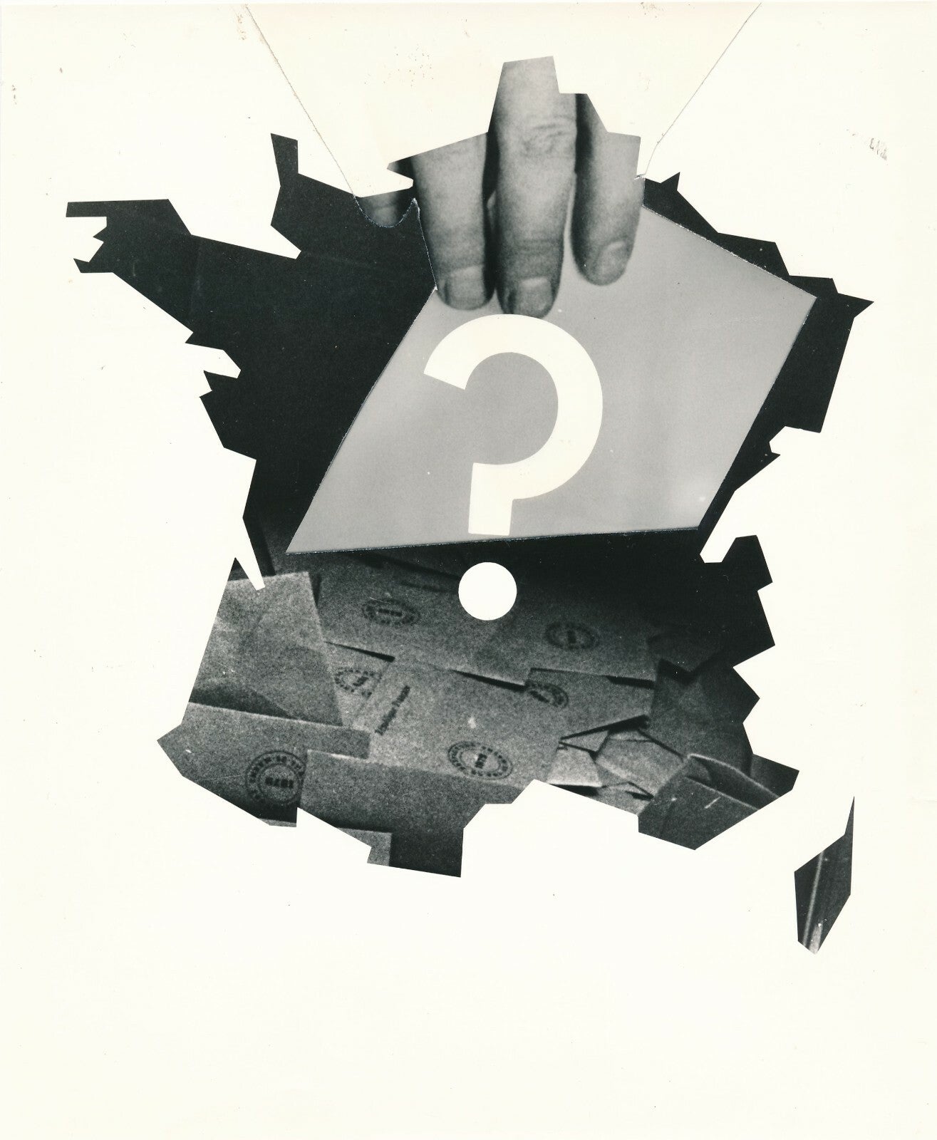 Photo montage (manuel, 2 morceaux collés) pour le vote photo photographie 