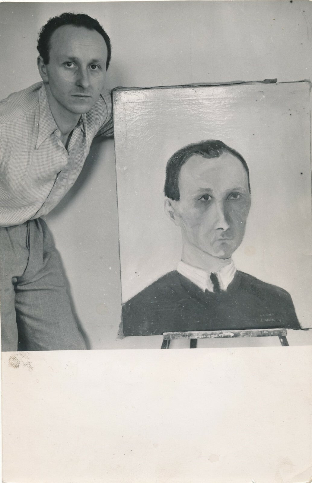 Jacques MAUHIN suite de 6 photographie par Michel SIMA peinture photo