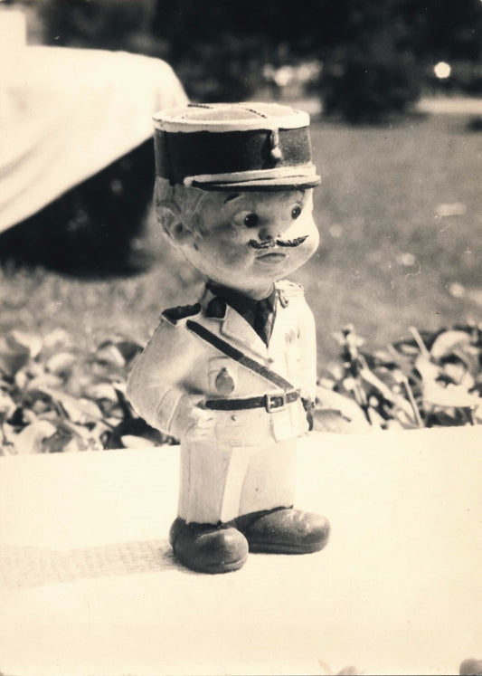 Photo Tirage argentique d'époque Figurine gendarme playmobil