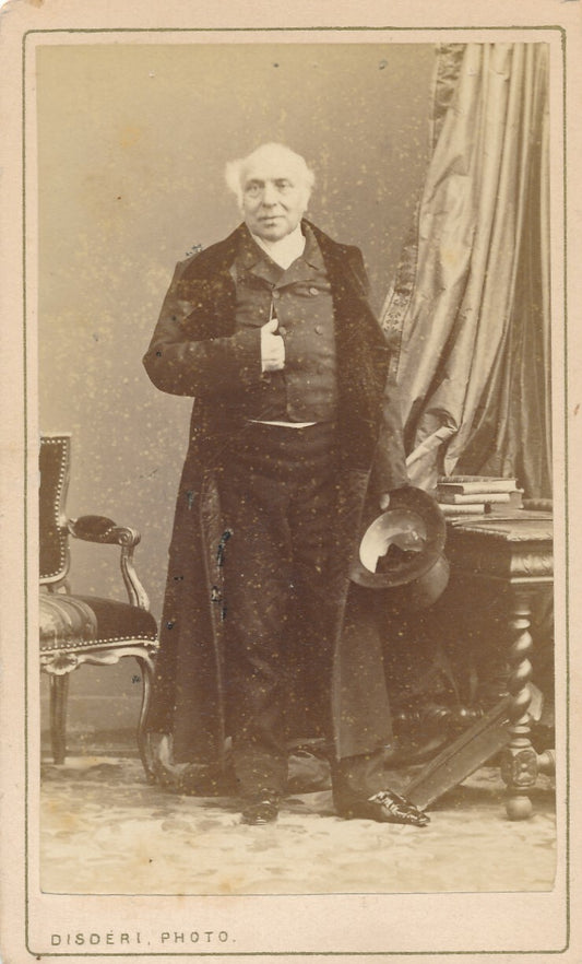 Pierre Antoine BERRER, avocat photo photographie cdv Disderi