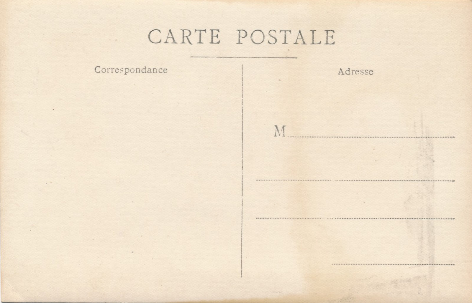 Photo snapshot double exposition argentique amateur dos carte postale