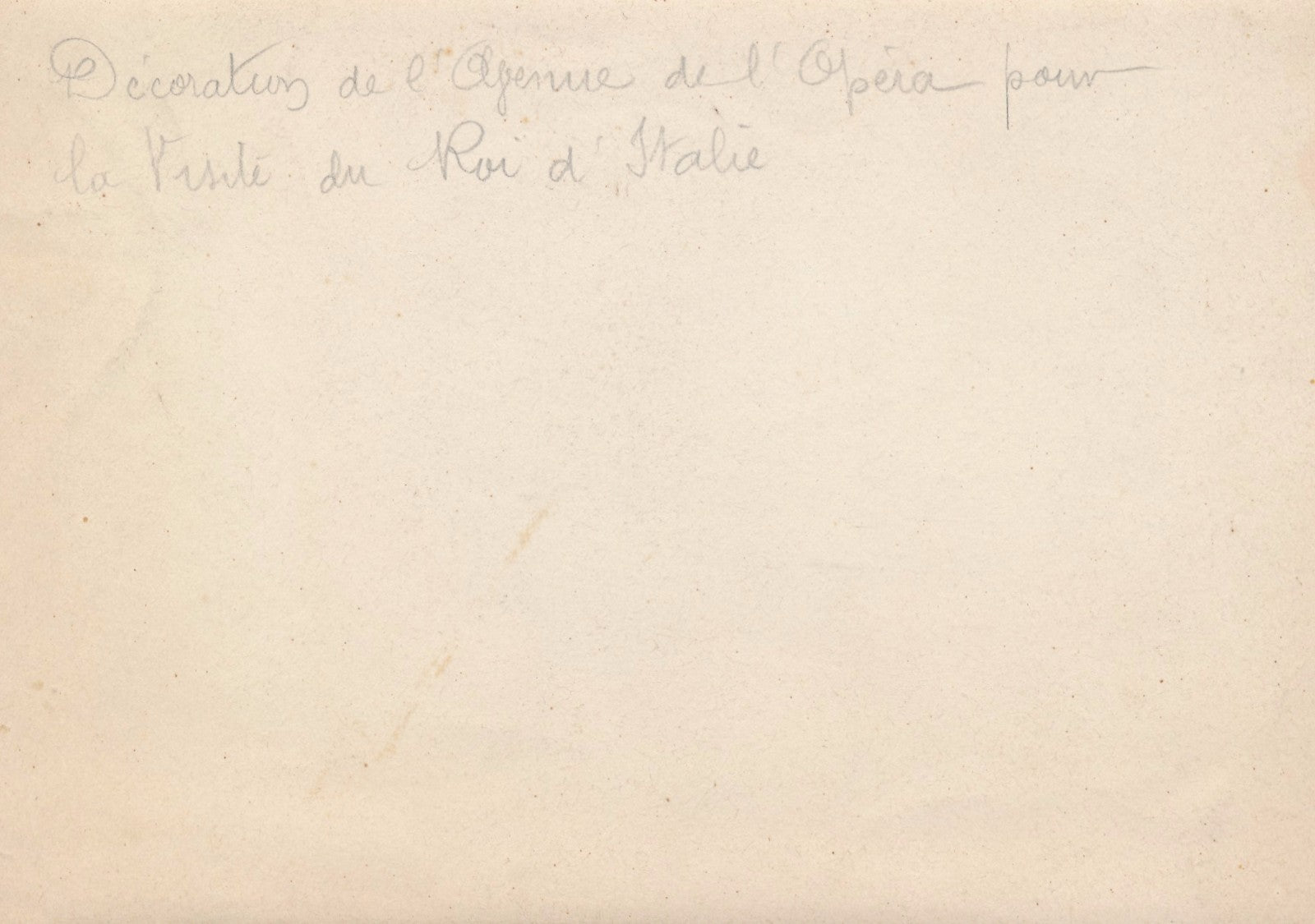 Photographie Paris Victor Emmanuel III Italie visite tirage argentique 1903