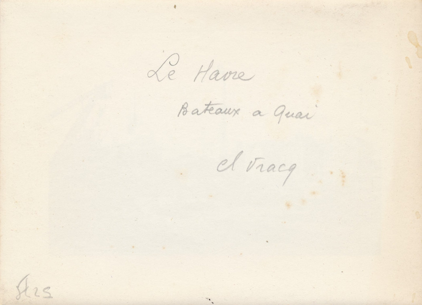 Le Havre port 1930 3 photo argentiques début années 1950 Eure Garonne