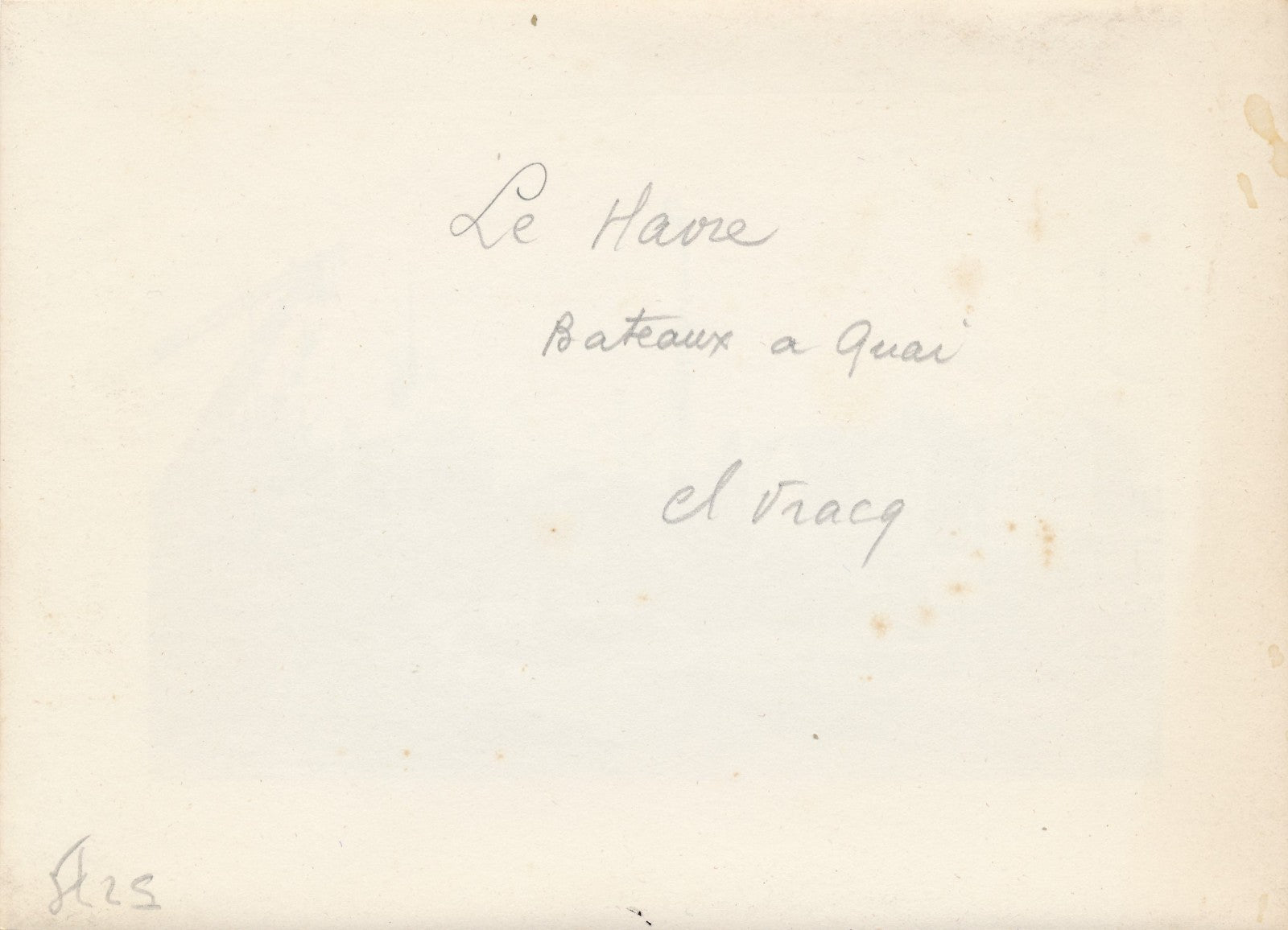 Le Havre port 1930 3 photo argentiques début années 1950 Eure Garonne