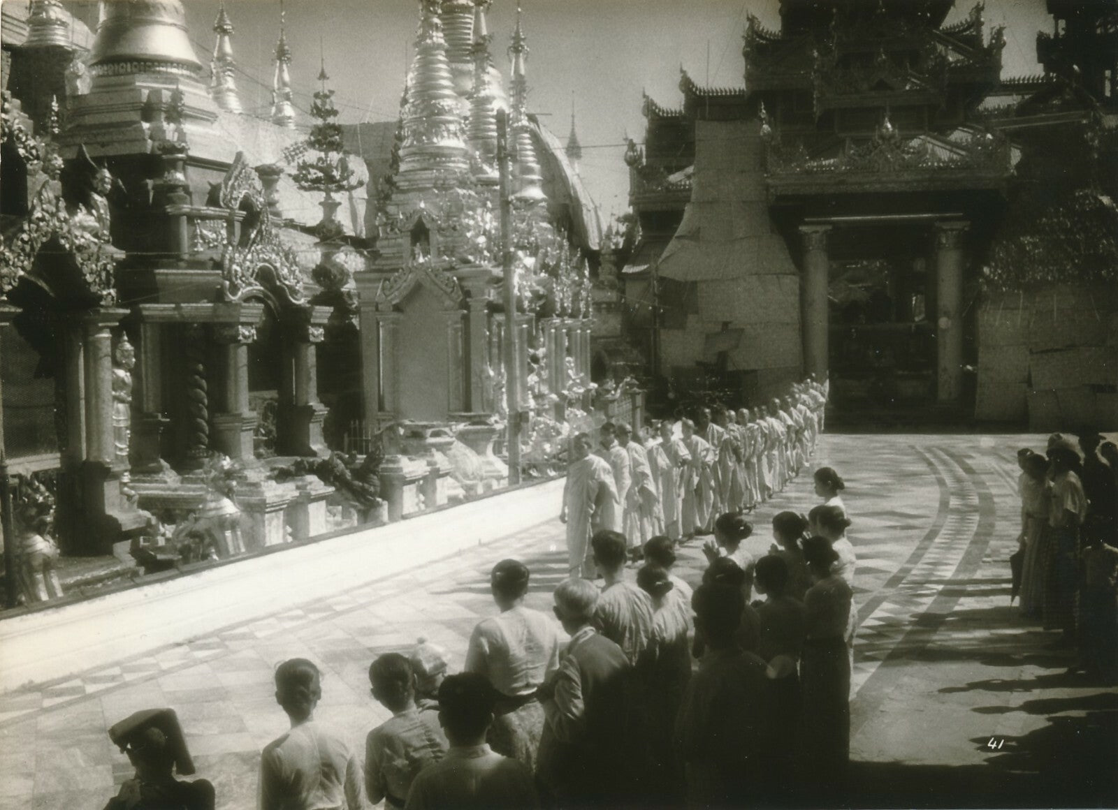 Cinéma Kon Ichikawa : Biruma no tategoto 8 photos époque vintage Harpe Birmanie