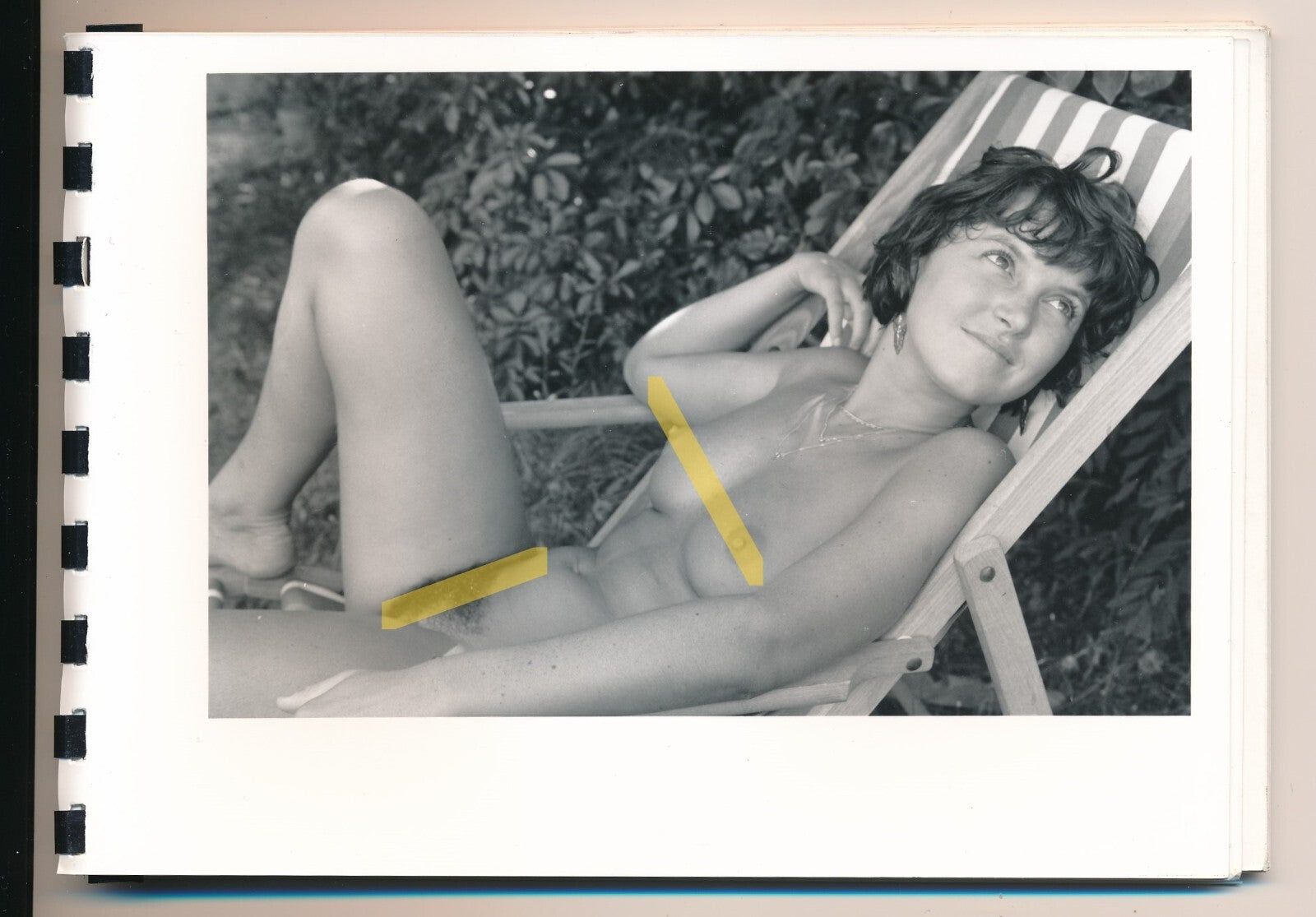 Carnet relié spirale 15 photographie photo étude nu femme sexy