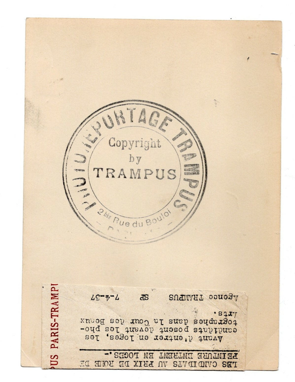 1937 Grand prix de Rome de peinture photo photographie Ecole des Beaux Arts