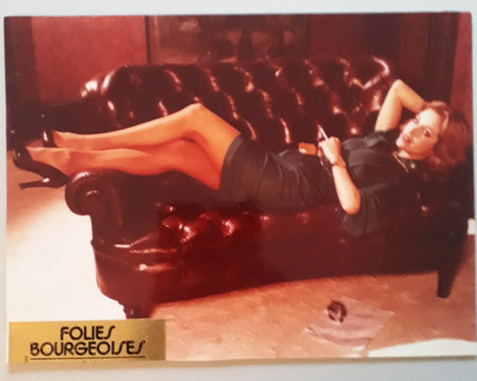 Sydne Rome Folies Bourgeoises Chabrol 1976 photo couleur plastique vintage