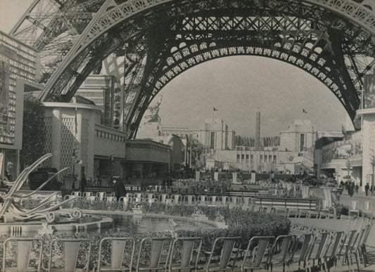 Exposition internationale 1937 Paris 3 photo argentique époque pavillon presse
