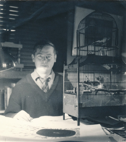 Lars BO photo photographie époque cachet G. Nordmann graveur Danemark