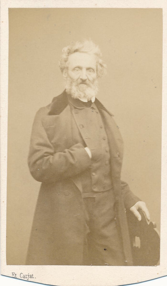 Le peintre Léon COGNIET (1794-1880) par CARJAT cdv photo photographie 