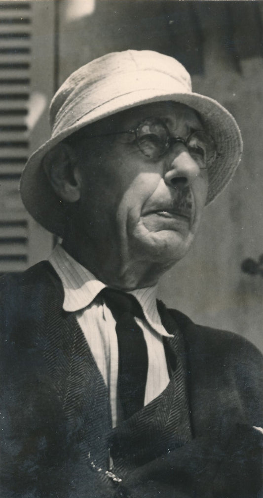 Pierre Bonnard photo photographie époque vers 1930 peinture chapeau