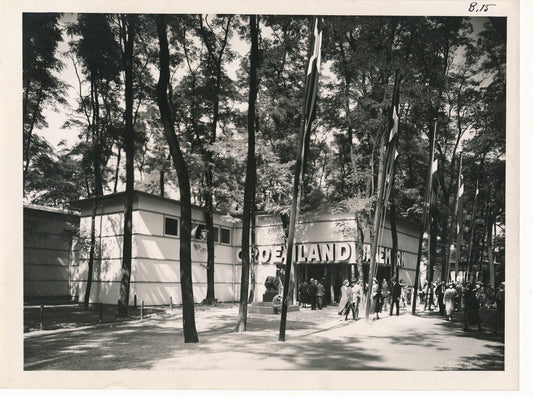 Exposition coloniale 1931 pavillon du Groenland photo photographie Vincennes