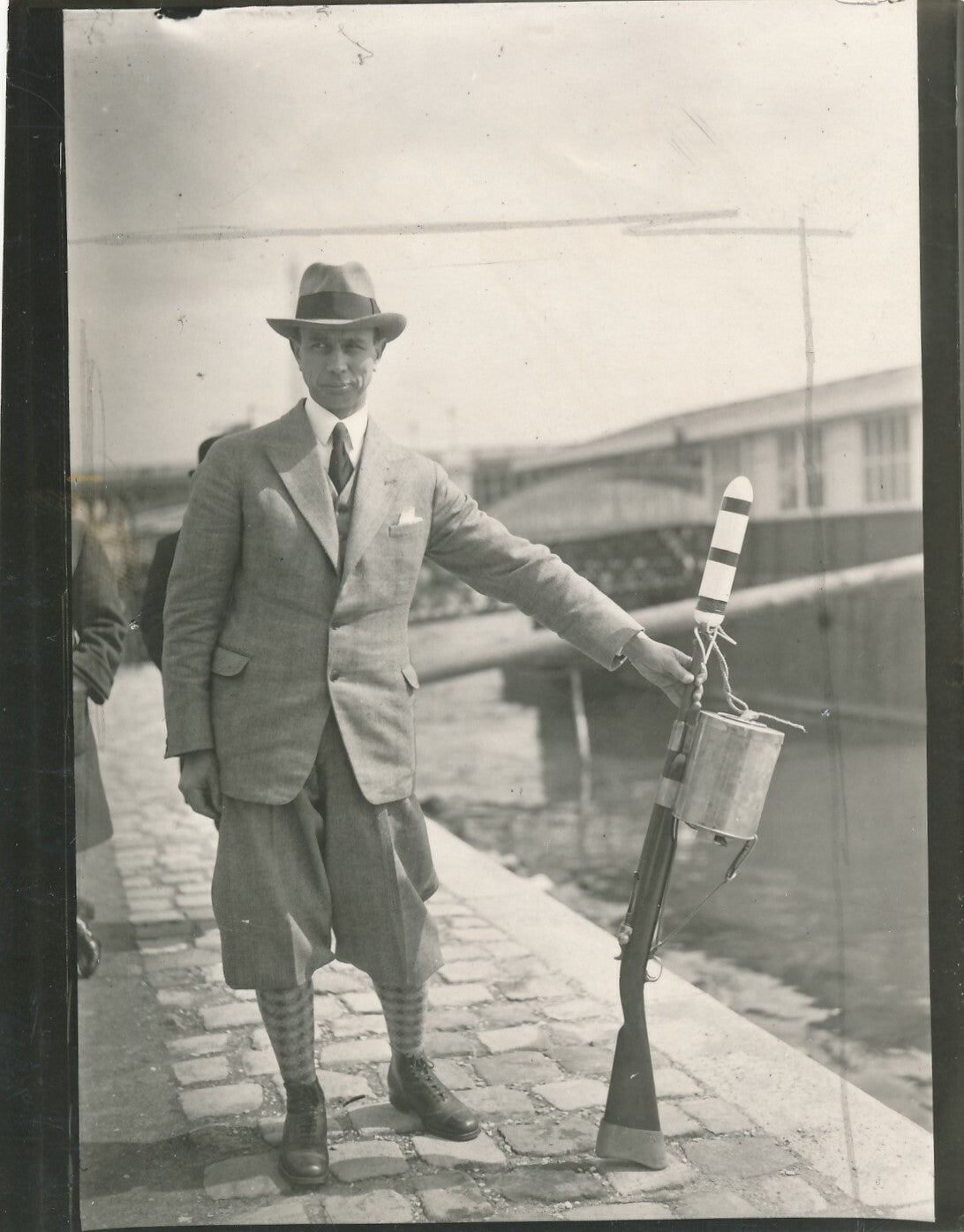 Erling Schjold Norvège lance amarre photo photographie marine 1930 Paris
