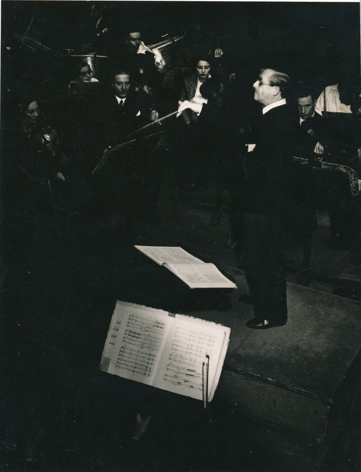 Désiré-Émile INGHELBRECHT chef orchestre par François KOLLAR photo photographie