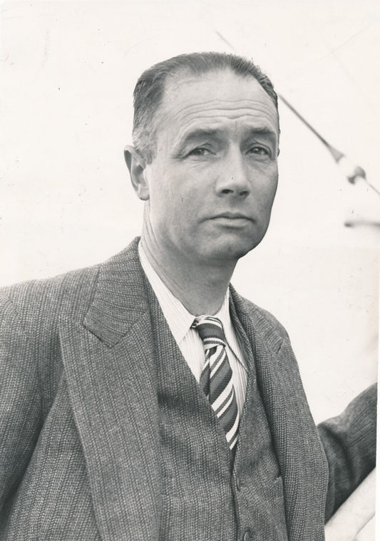 Paul MORAND portrait photo photographie époque vintage écrivain 1938