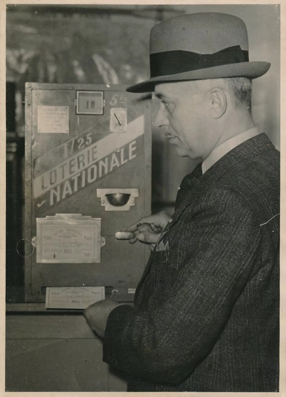 Loterie nationale 11 photo photographie v. 1930-40 belle documentation